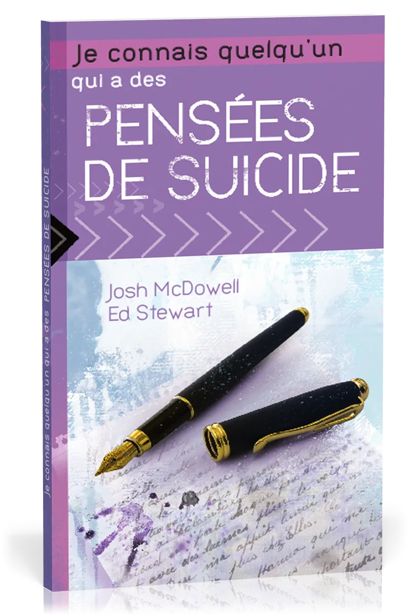 JE CONNAIS QUELQU'UN QUI A DES PENSEES DE SUICIDE