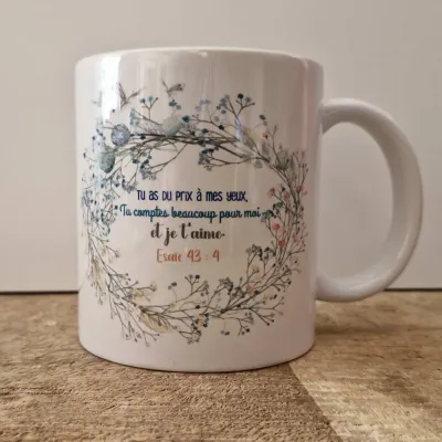 TASSE BRILLANTE ESAIE 43:4