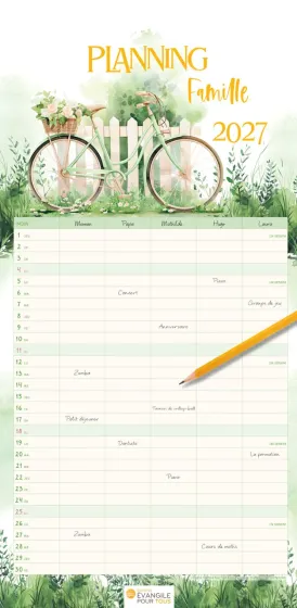 CALENDRIER EPT PLANNING FAMILLE