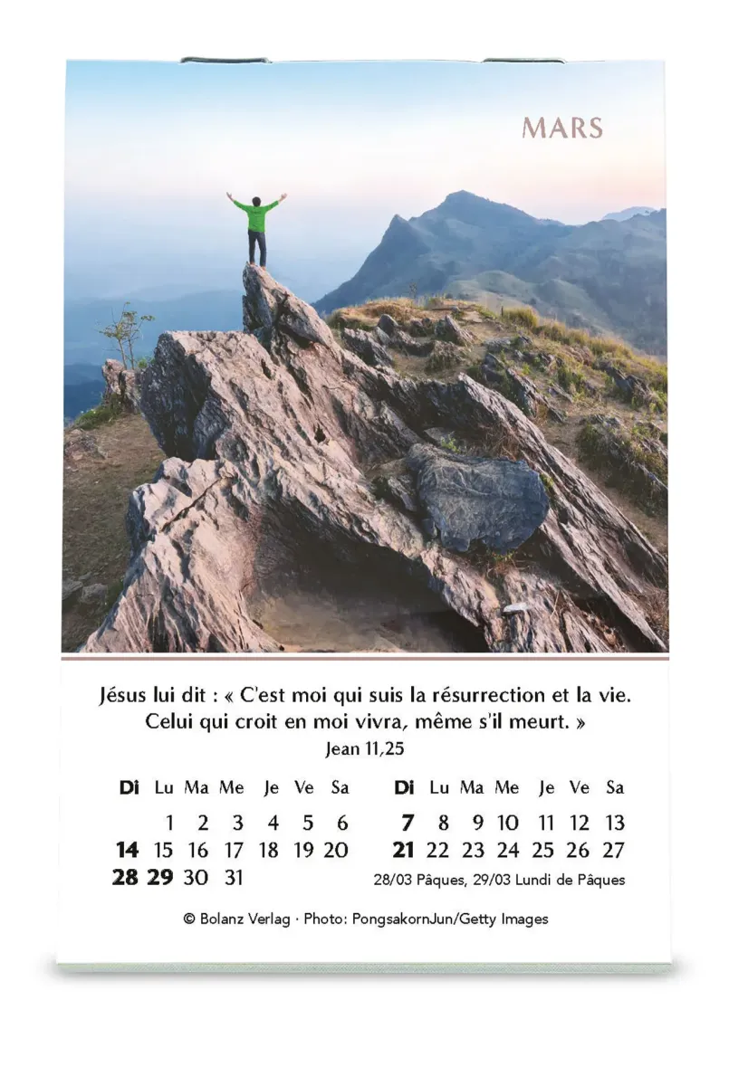 CALENDRIER CED MINI ESPERANCE