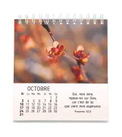 CALENDRIER CED NATURE EN PAIX