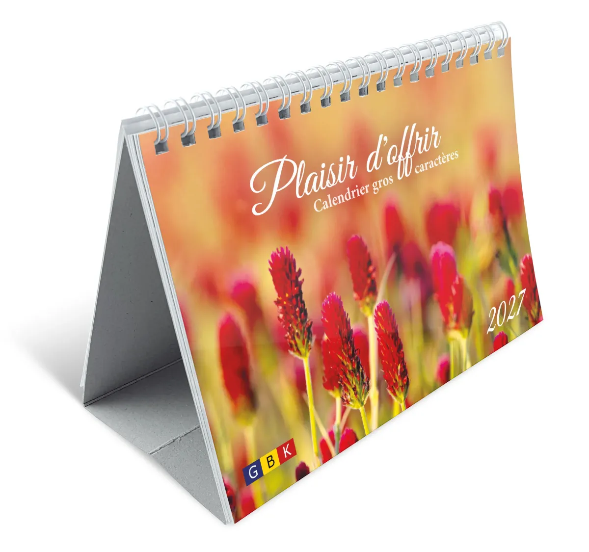 CALENDRIER GBK PLAISIRS D'OFFRIR - GROS CARACTERES