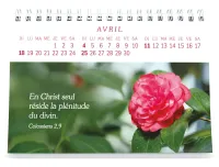 CALENDRIER GBK PLAISIRS D'OFFRIR - GROS CARACTERES