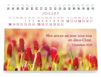 CALENDRIER GBK PLAISIRS D'OFFRIR - GROS CARACTERES