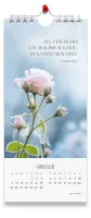 CALENDRIER CED FLEURS AVEC TEXTES BIBLIQUES