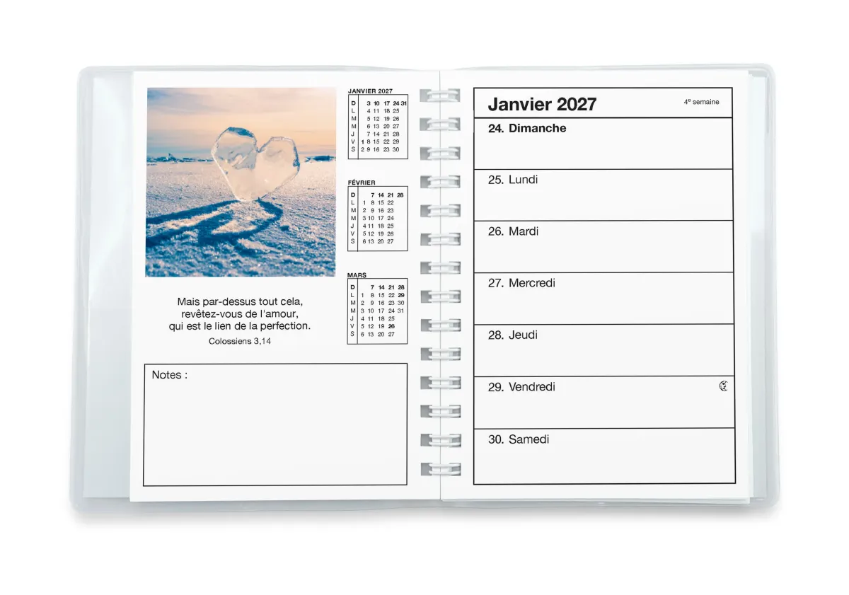 CALENDRIER CED AGENDA COLOR