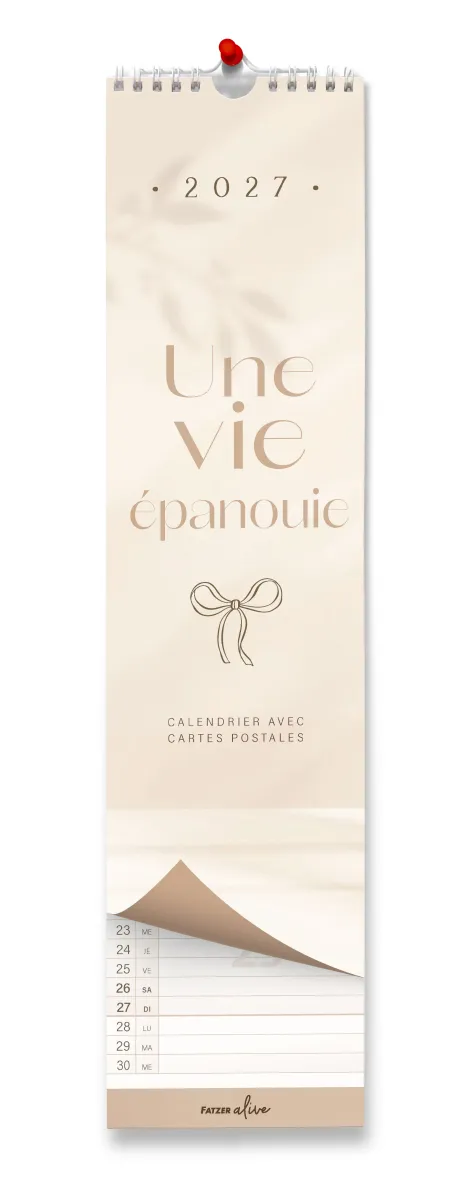 CALENDRIER CED UNE VIE EPANOUIE