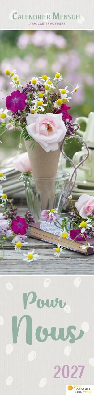 CALENDRIER EPT POUR NOUS - FLEURS