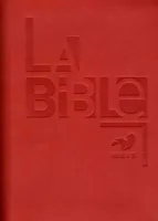 BIBLE PAROLE DE VIE COMPACT SEMI-RIGIDE SIMILICUIR ROUGE APOCRYPHE