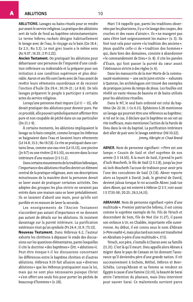 DICTIONNAIRE BIBLIQUE ILLUSTRE IMPACT