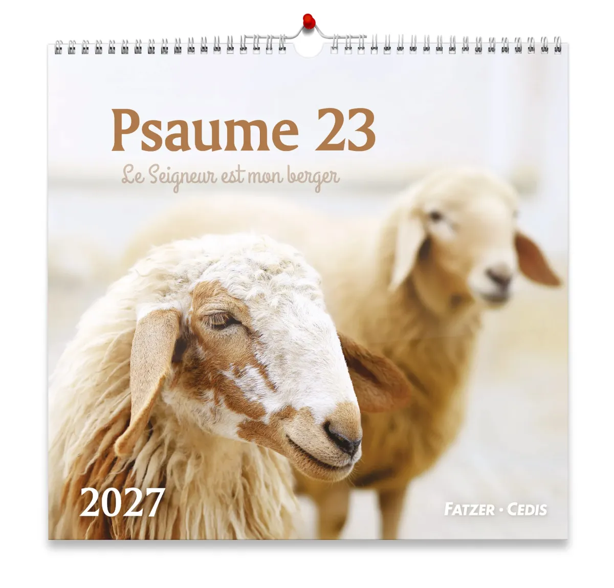 CALENDRIER CED PSAUMES 23 GRAND FORMAT