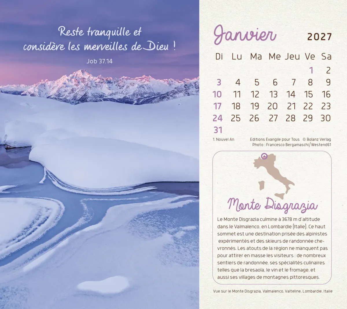 CALENDRIER EPT CREATION