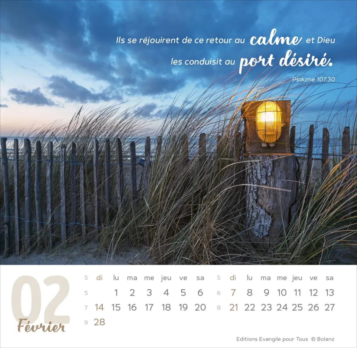 CALENDRIER EPT VIVRE AVEC MEDITATIONS