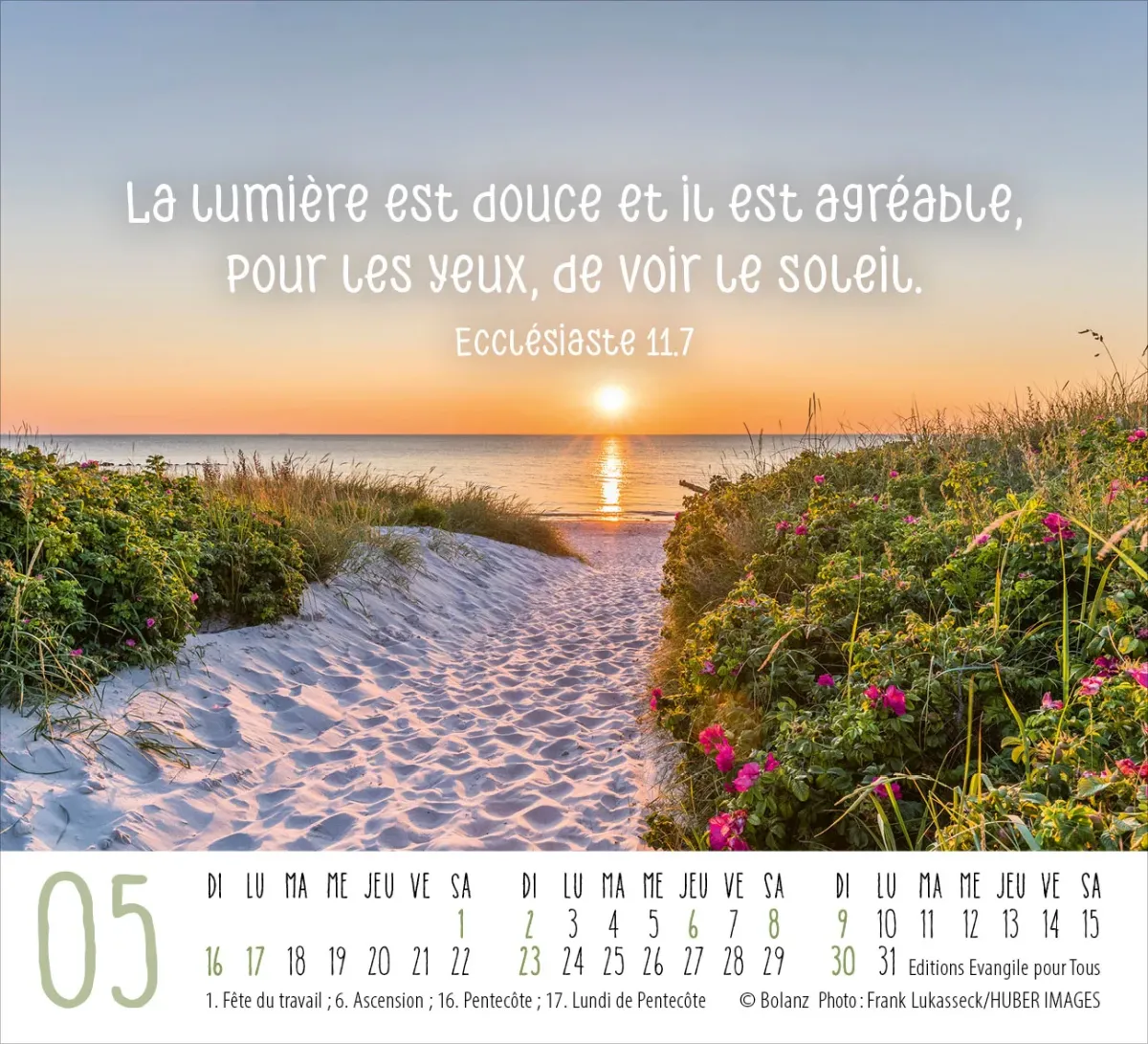 CALENDRIER EPT ART DE VIVRE