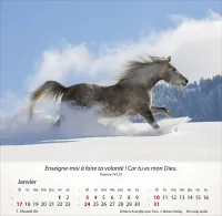 CALENDRIER EPT CHEVAUX