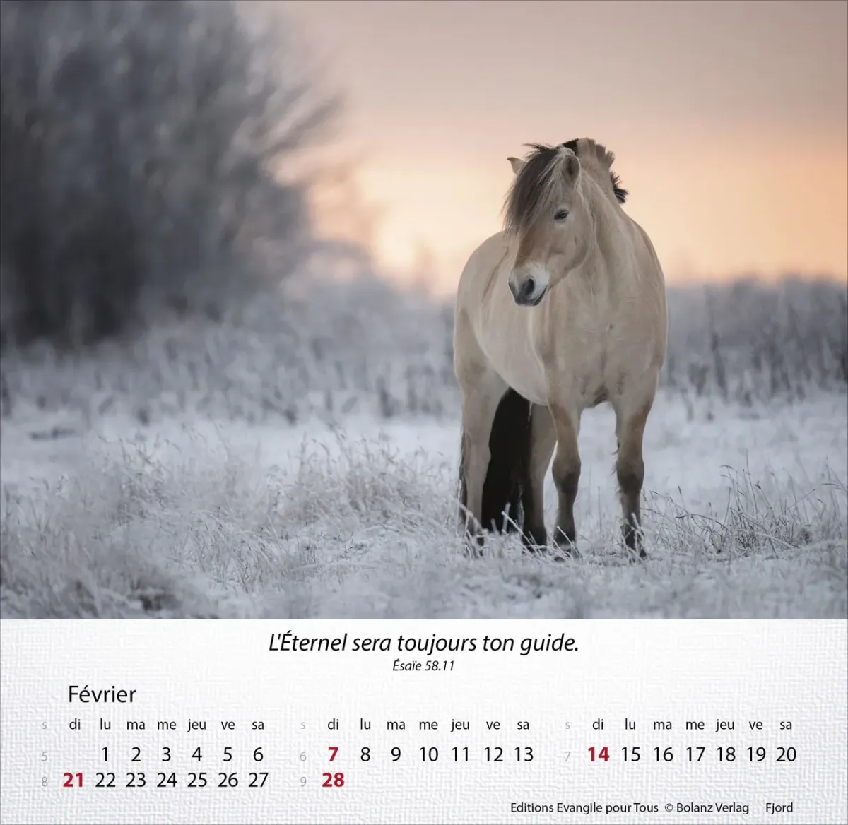CALENDRIER EPT CHEVAUX