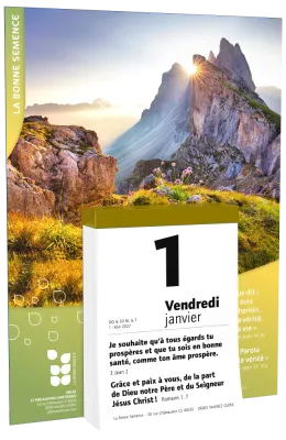 CALENDRIER BONNE SEMENCE FRANCAIS BLOC ET PLAQUE