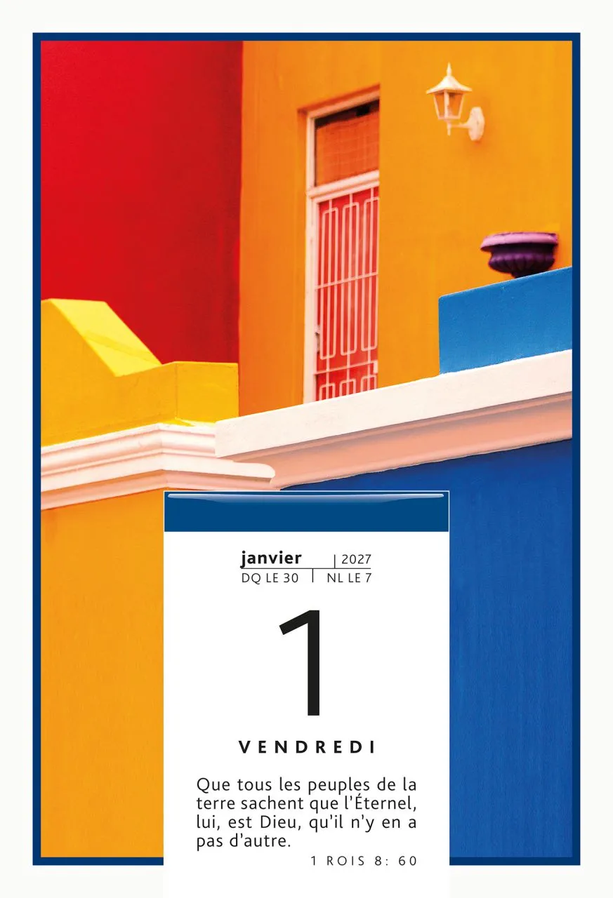 CALENDRIER BONNE SEMENCE UNE PAROLE POUR AUJOURD'HUI - BLOC ET PLAQUE