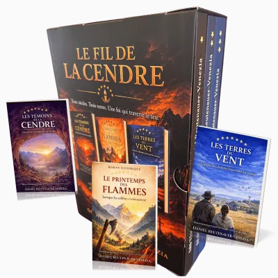 FIL DE LA CENDRE (LE) - TROIS SIECLES. TROIS TERRES. UNE FOI QUI TRAVERSE LE FEU (COFFRET)
