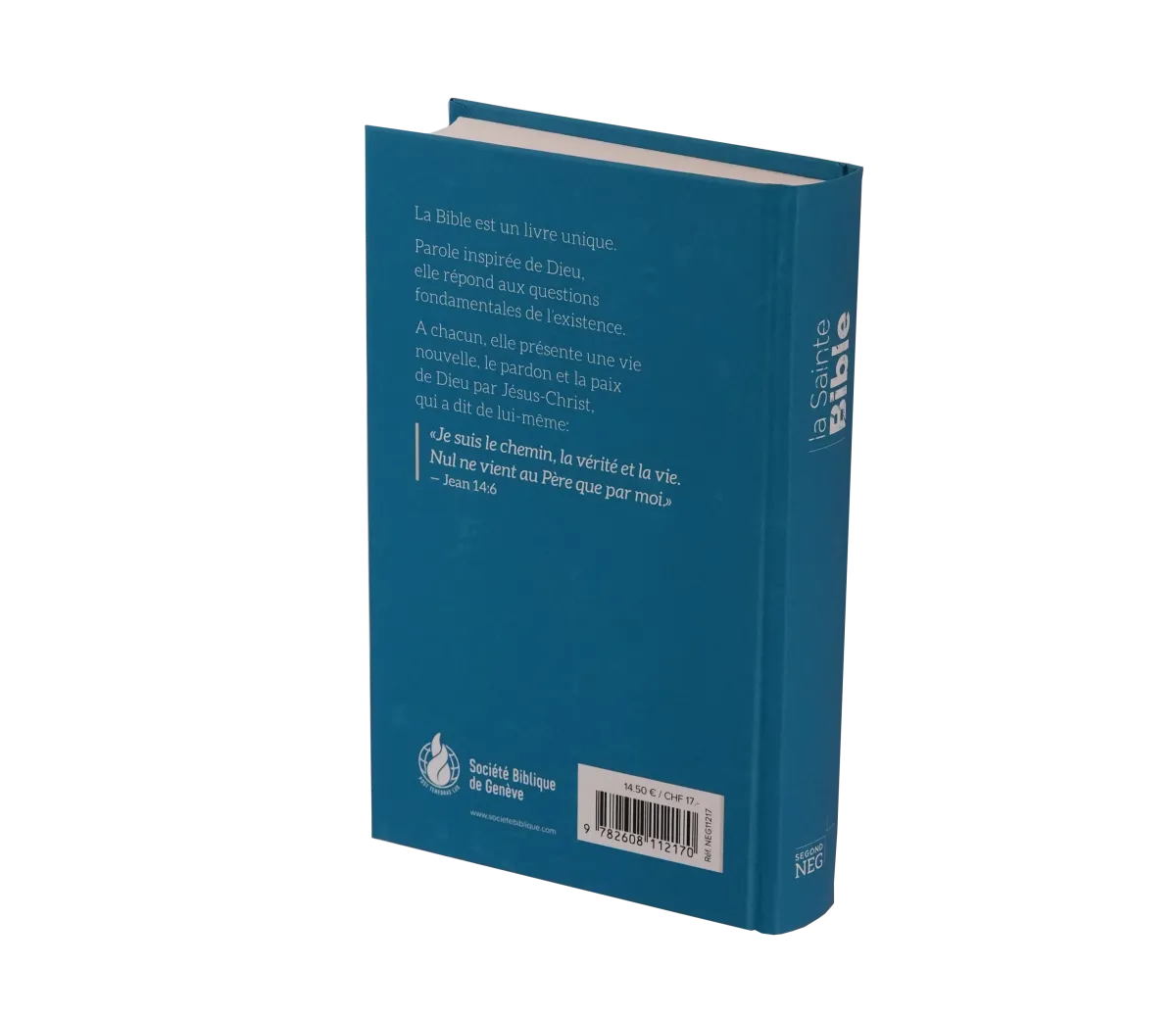 BIBLE NEG COMPACTE RIGIDE BLEU