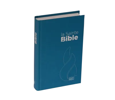 BIBLE NEG COMPACTE RIGIDE BLEU