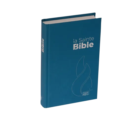 BIBLE NEG COMPACTE RIGIDE BLEU