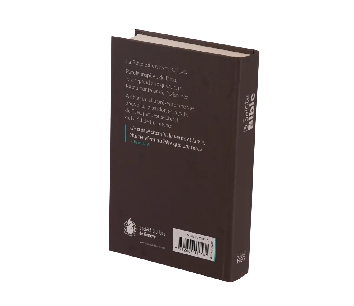 BIBLE NEG COMPACTE RIGIDE BRUNE