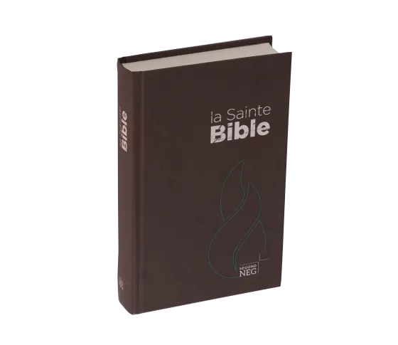 BIBLE NEG COMPACTE RIGIDE BRUNE
