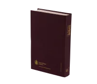 BIBLE NEG COMPACTE RIGIDE GRENAT
