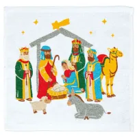 SERVIETTE D'INVITE ETOILE DE NOEL