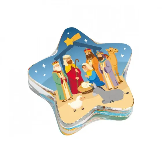 SERVIETTE D'INVITE ETOILE DE NOEL