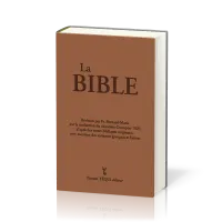 BIBLE CRAMPON 1923 REVISEE 2023 RIGIDE MARRON