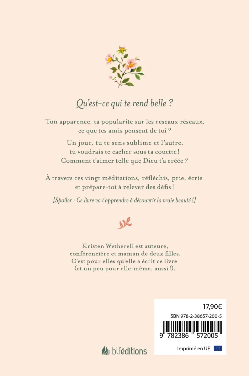 TU ES SI BELLE - 20 MEDITATIONS POUR LES FILLES