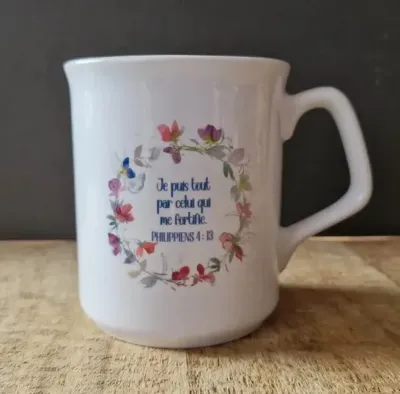 TASSE BLANCHE PHILIPPIENS 4:13