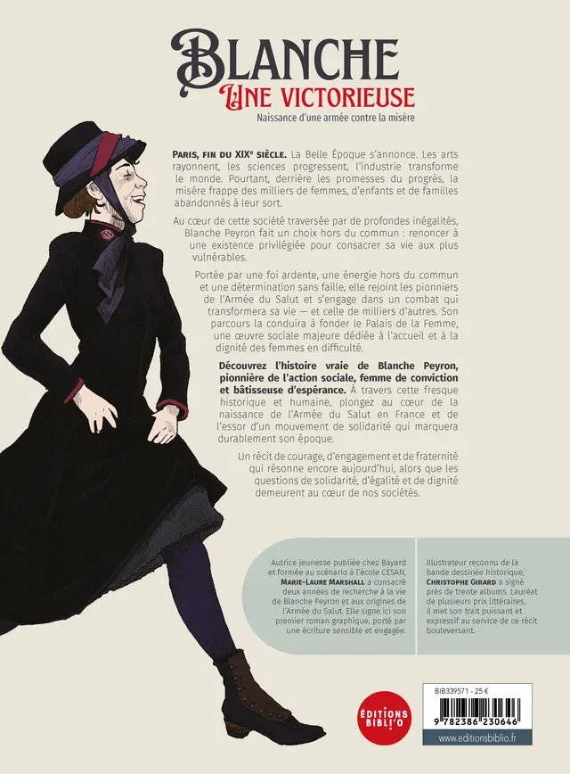 BLANCHE UNE VICTORIEUSE