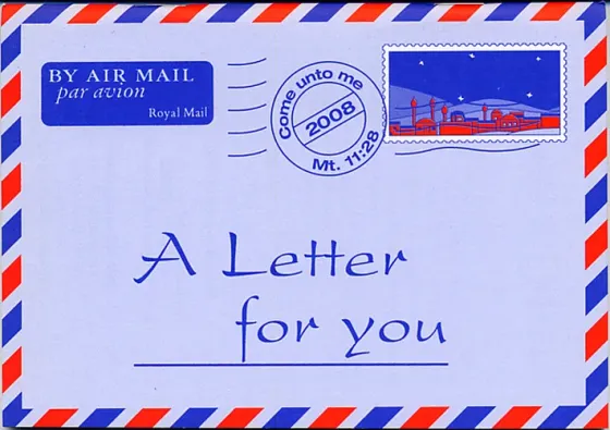 ANGLAIS UNE LETTRE POUR VOUS