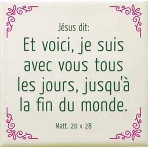 CERAMIQUE 10X10 MATTHIEU 20:28