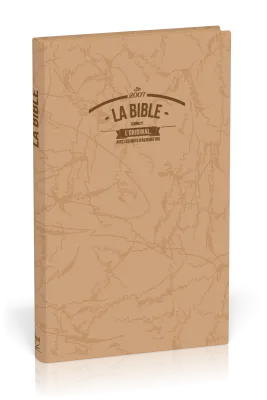 BIBLE SEGOND 21 SLIM SOUPLE SIMILICUIR BEIGE