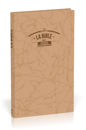 BIBLE SEGOND 21 SLIM SOUPLE SIMILICUIR BEIGE