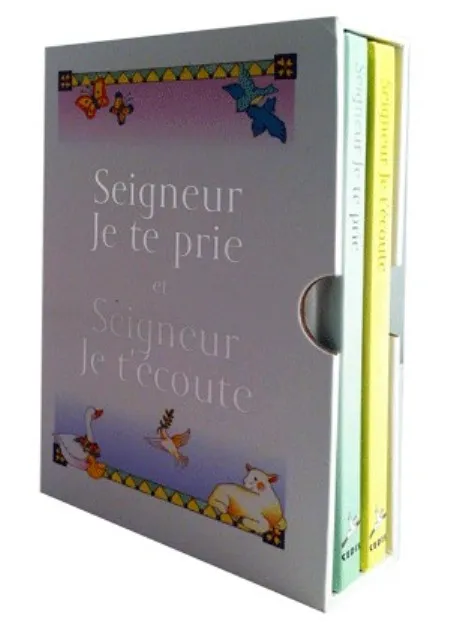 COFFRET SEIGNEUR JE TE PRIE ET SEIGNEUR JE T'ECOUTE