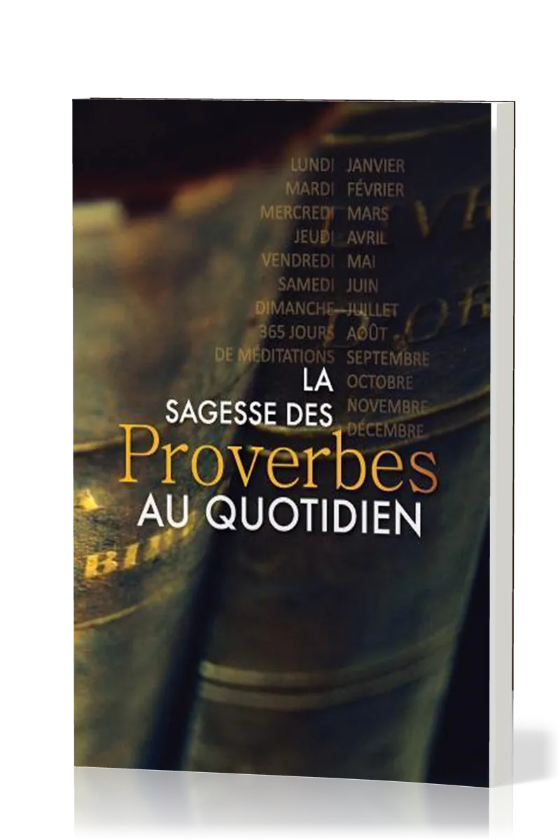 SAGESSE DES PROVERBES AU QUOTIDIEN