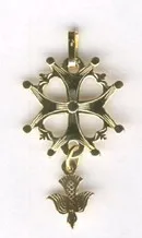 CROIX HUGUENOTE OR 11mm 4511