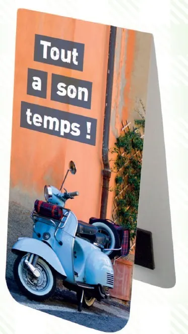 MARQUE-PAGE MAGNET TOUT A SON TEMPS