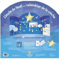ETOILE DE NOEL ET LE CALENDRIER DE LA CRECHE