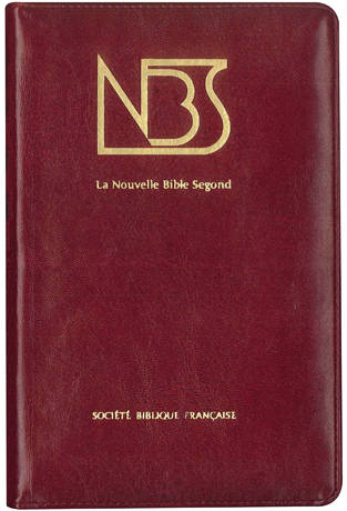 BIBLE NBS SIMILI BORDEAUX TR. OR ONGLETS F.E.