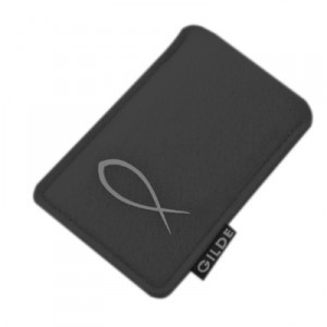 POCHE TELEPHONE EN FEUTRINE NOIRE