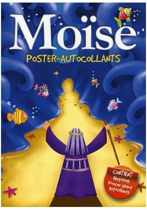 MOISE POSTER-AUTOCOLLANTS