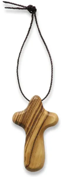 PETITE CROIX EN BOIS D'OLIVIER