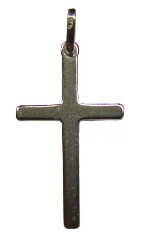 CROIX ARGENT PLATE  CX4146 25MM