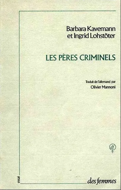 PERES CRIMINELS  B (LES)